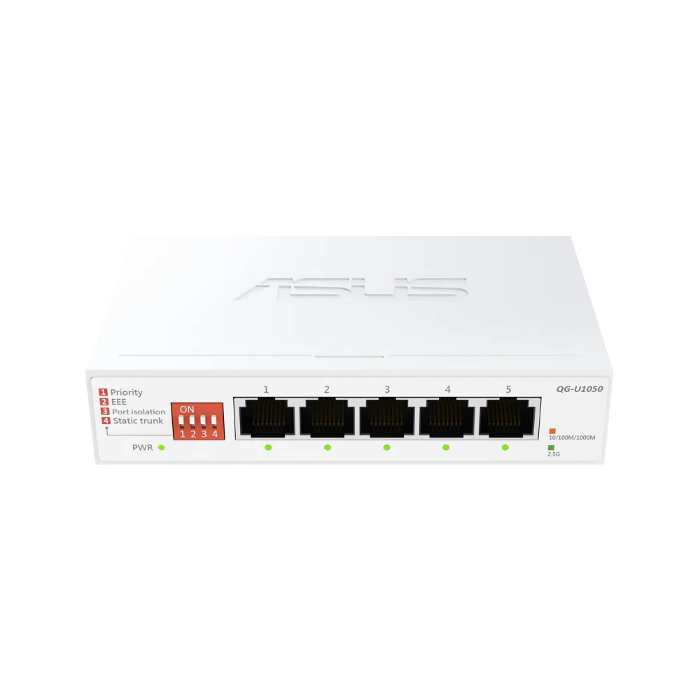 ASUS QG-U1050 5-Port 2.5G Unmanaged Switch
