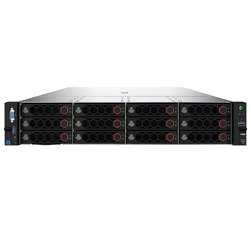 H3C UniServer R4900 G6 2U Rack Server (Xeon Silver 4410Y, 32GB DDR5, 3x 1.2TB)