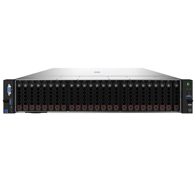 H3C UniServer R4900 G6 2U Rack Server (Xeon Silver 4410Y, 32GB DDR5, 3x 1.2TB)