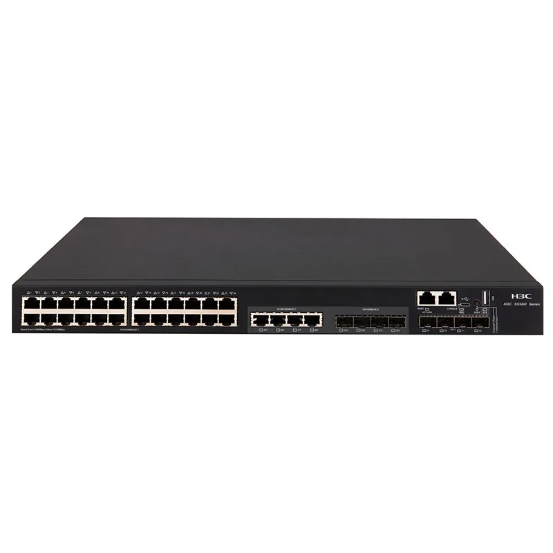 H3C S5560X-34S-EI Layer 3 Gigabit Switch with 10G SFP+ and 40G QSFP+ Uplinks