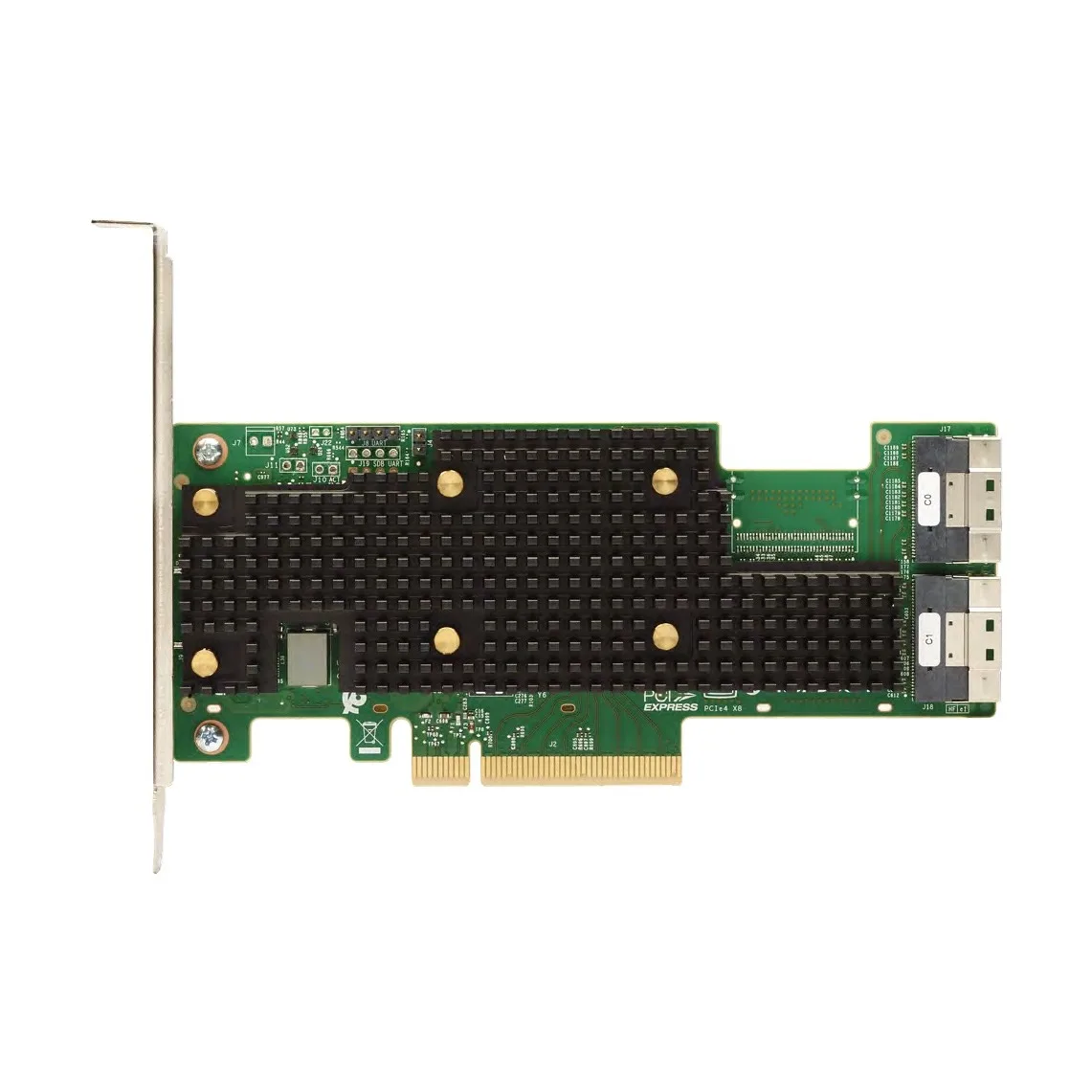 Broadcom eHBA 9600-16i 24G SAS/SATA/NVMe Tri-Mode Storage Adapter, PCIe 4.0 x8